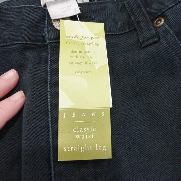 Coldwater Creek Jeans Women's Size 8 Classic Bootcut Stretch Mid Rise NEW NWT - Picture 5 of 13